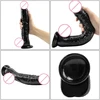 Falo imitatorius Strap On Dildo XXL 31 cm, rudas