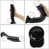 Falo imitatorius Strap On Dildo XXL 31 cm, rudas