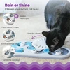 Interaktyvi dėlionė su kačių užkandžiais Rainy Day