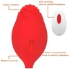 Kegelio vibratorius Rose Remote Control, raudonas
