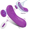 Kelnaičių vibratorius su nuotolinio valdymo pulteliu, violetinis