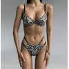 Keturių dalių apatinio trikotažo komplektas Sexy Zebra