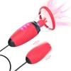 Klitoriaus ir spenelių vibratorius 3in1