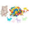 Konstrukcinis rinkinys vaikams Castle Rotatable Blocks, 268d