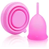 Menstruacinių taurelių rinkinys, rožinis, 30 ml