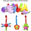 Minkštas žaislas kūdikio loveliui ir vežimėliui Elephant