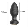 Nuotolinio valdymo pultas 360 besisukantis analinis kištukas Twist Silicone