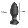 Nuotolinio valdymo pultas 360 besisukantis analinis kištukas Twist Silicone