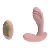 Nuotolinio valdymo pultelis dildo formos vibratorius, rožinis