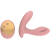 Nuotolinio valdymo pultelis dildo formos vibratorius, rožinis