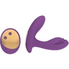 Nuotolinio valdymo pultelis dildo formos vibratorius, violetinis