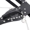 Penio narvas Chastity Belt, juodas