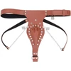 Penio narvas Chastity Belt, rudas