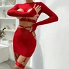 Penkių dalių apatinio trikotažo komplektas Hot Dominance