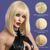 Perukas Premium Wig, geltonas