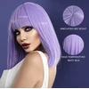 Perukas Premium Wig, violetinis