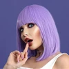 Perukas Premium Wig, violetinis