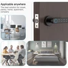 Pirštų atspaudų durų užraktas