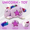 Pliušinis širdies plakimo žaislas šunims Unicorn