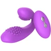 Poros vibratorius su nuotolinio valdymo pulteliu Couple Vibrator
