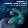 Prostatos masažuoklis su nuotolinio valdymo pulteliu
