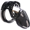Reguliuojamas varpos narvas 7 cm Cock Cage, juodas