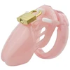 Reguliuojamas varpos narvas Cock Cage, 7 cm, rožinė
