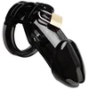 Reguliuojamas varpos narvas Cock Cage, 9 cm, juodas