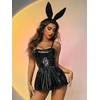Seksuali suknele Lovely Bunny, juoda L