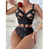 Seksualus bodis Juodas Backless
