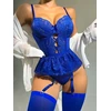 Seksualus bodis Queen of Passion, mėlyna XL