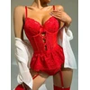 Seksualus bodis Queen of Passion, raudona XL