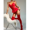 Seksualus bodis Queen of Passion, raudona XL