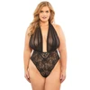 Seksualus nėriniuotas bodis Plus Size