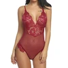 Seksualus nėriniuotas bodis Raudona Lace Temptation