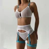 Seksualus permatomas apatinio trikotažo komplektas Fresh and Sexy