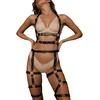 Seksualus surišimo rinkinys su dirželiais Sexy Bondage Suit