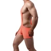 Seksualus vyriškas kombinezonas, oranžinis