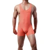 Seksualus vyriškas kombinezonas, oranžinis