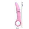 Silikono analinis kištukas prostatos masažuoklis, 18 mm