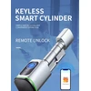 Smart elektroninė spyna su cilindru be rakto