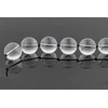 Stikliniai makšties rutuliniai karoliukai Glass Beads, 1.6 cm