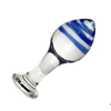 Stiklinis analinis kištukas Crystal Plug