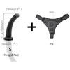 Strap on dildo, 125 mm