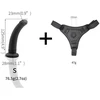 Strap on dildo, 125 mm