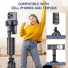Telefono laikiklis fotografavimui su nuotolinio valdymo pultu