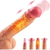 Tikroviškas dildo su nuotolinio valdymo pulteliu