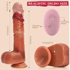 Tikroviškas dildo su nuotolinio valdymo pulteliu