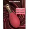 Vaginalinis kamuoliukas Kegel Remote Control, raudonas