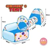 Vaikų žaidimų palapinė su tuneliu Play Tent, mėlyna